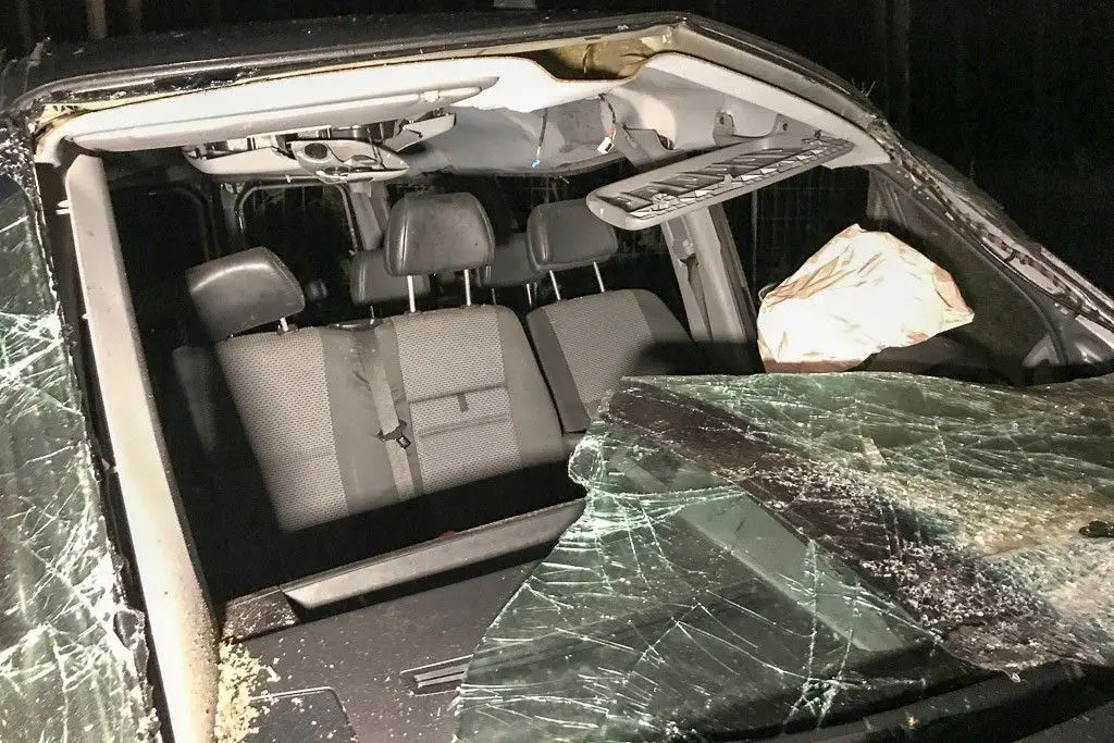 Wypadek na A18