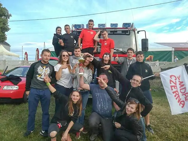 Pojazd strażaków z Czernej najładniejszym autem na Fire Truck Show