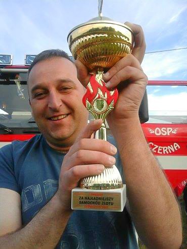Pojazd strażaków z Czernej najładniejszym autem na Fire Truck Show