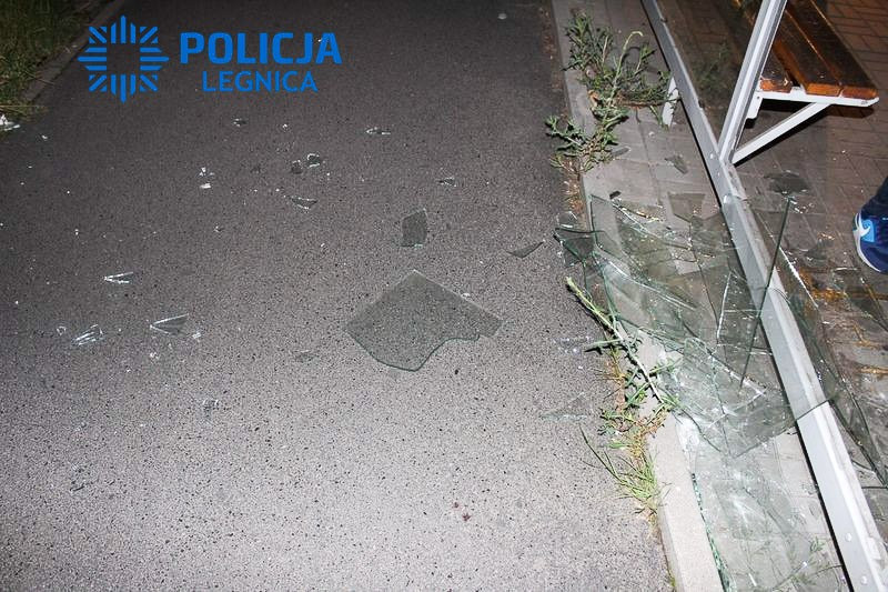 Pokłócił się z dziewczyną, więc… wyżył się na przystanku