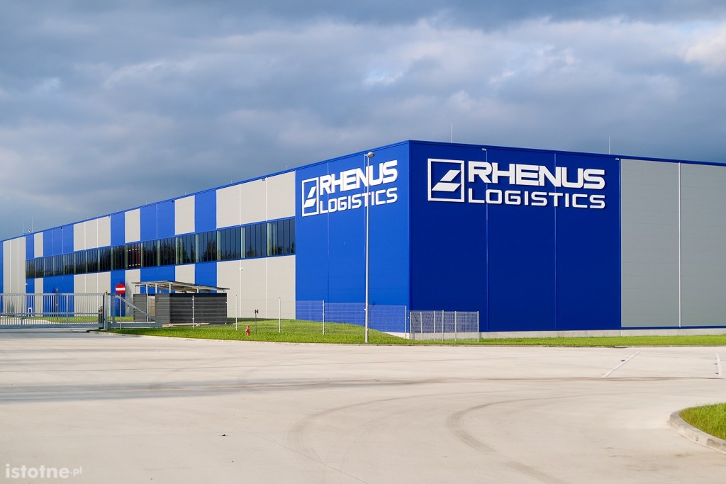 Hala Rhenus Logstic w Bolesławcu