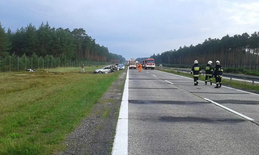 Ford staranował Hondę na A18