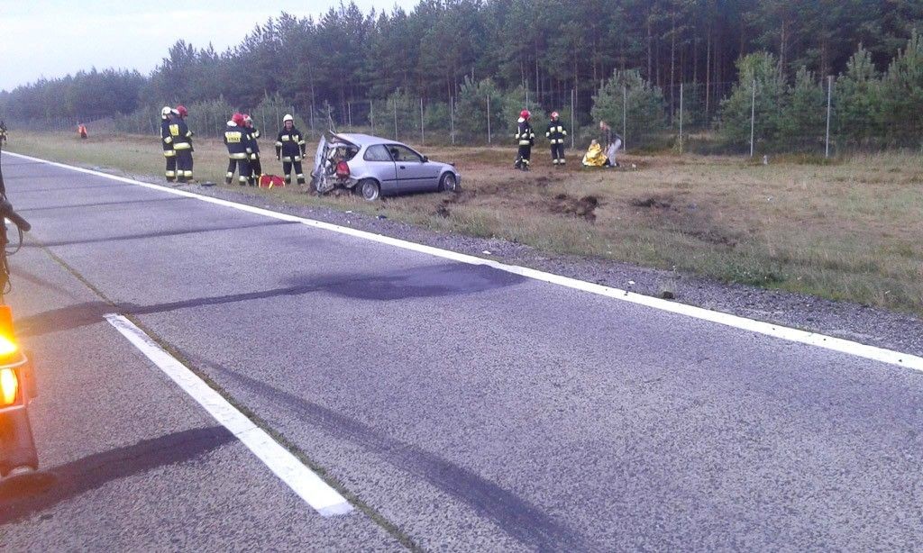 Ford staranował Hondę na A18