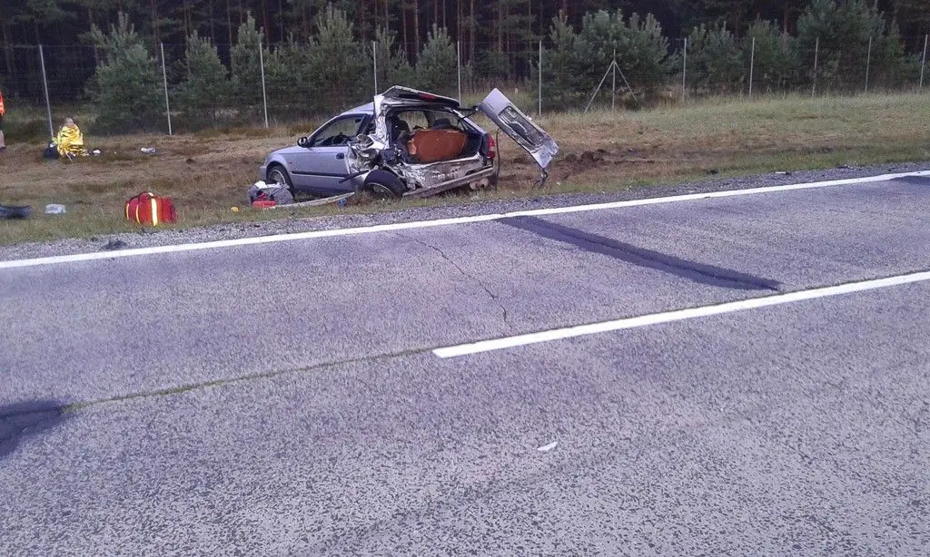 Ford staranował Hondę na A18