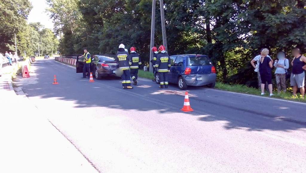 Kolizja w Iwinach, Ford wjechał w Seata
