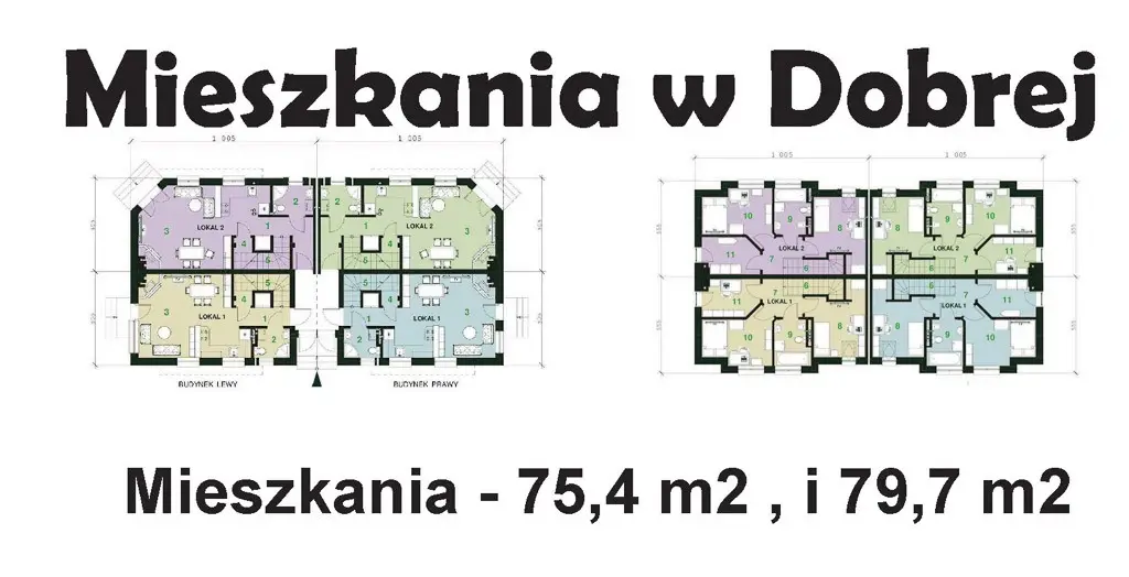 Mieszkania w Dobrej