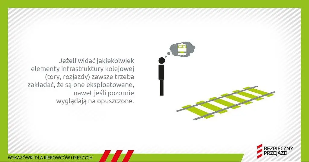 Przejazdy kolejowo-drogowe nie do slalomów!