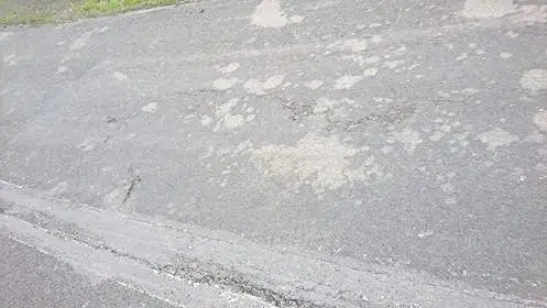 Koszmar na parkingu przy drodze Dobra–Kliczków