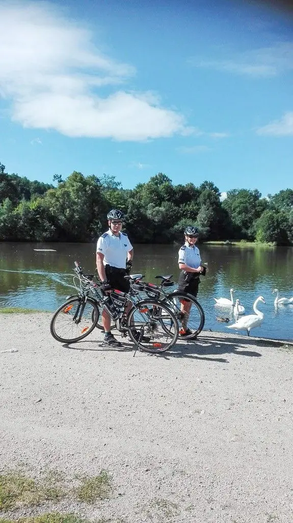 Patrole rowerowe kontrolują akweny