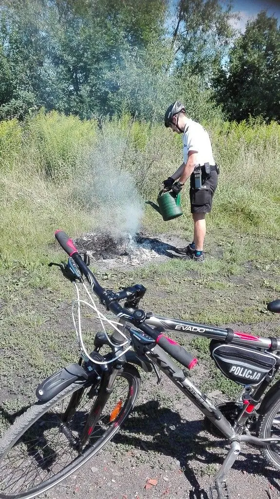 Patrole rowerowe kontrolują akweny