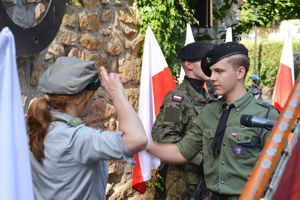 Zawyły syreny. Bolesławiec pamięta o powstańcach warszawskich