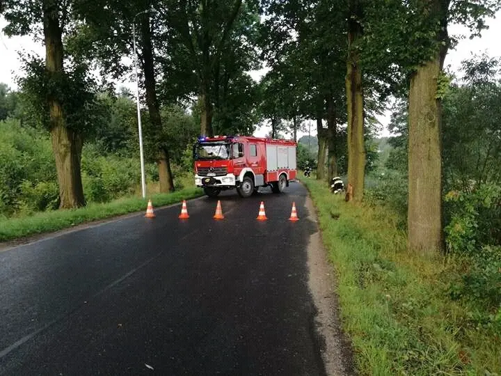 Kierowca Golfa zginął w wypadku w Żeliszowie