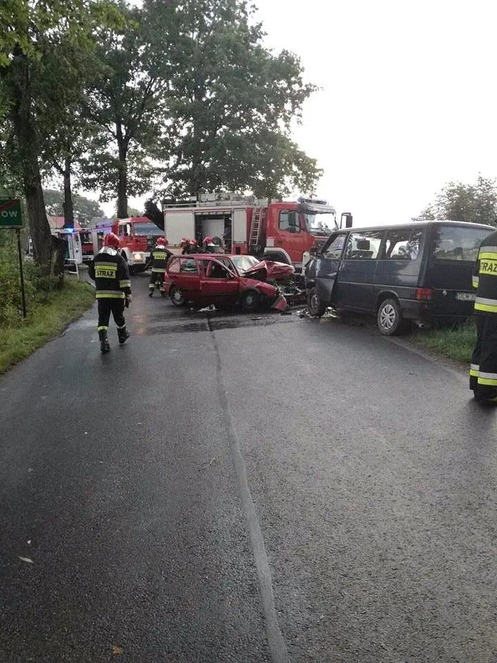 Kierowca Golfa zginął w wypadku w Żeliszowie