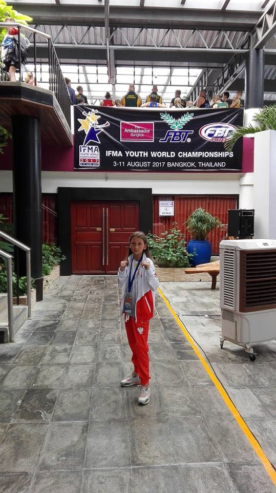 Gladiatorka brązową medalistką mistrzostw świata w boksie tajskim