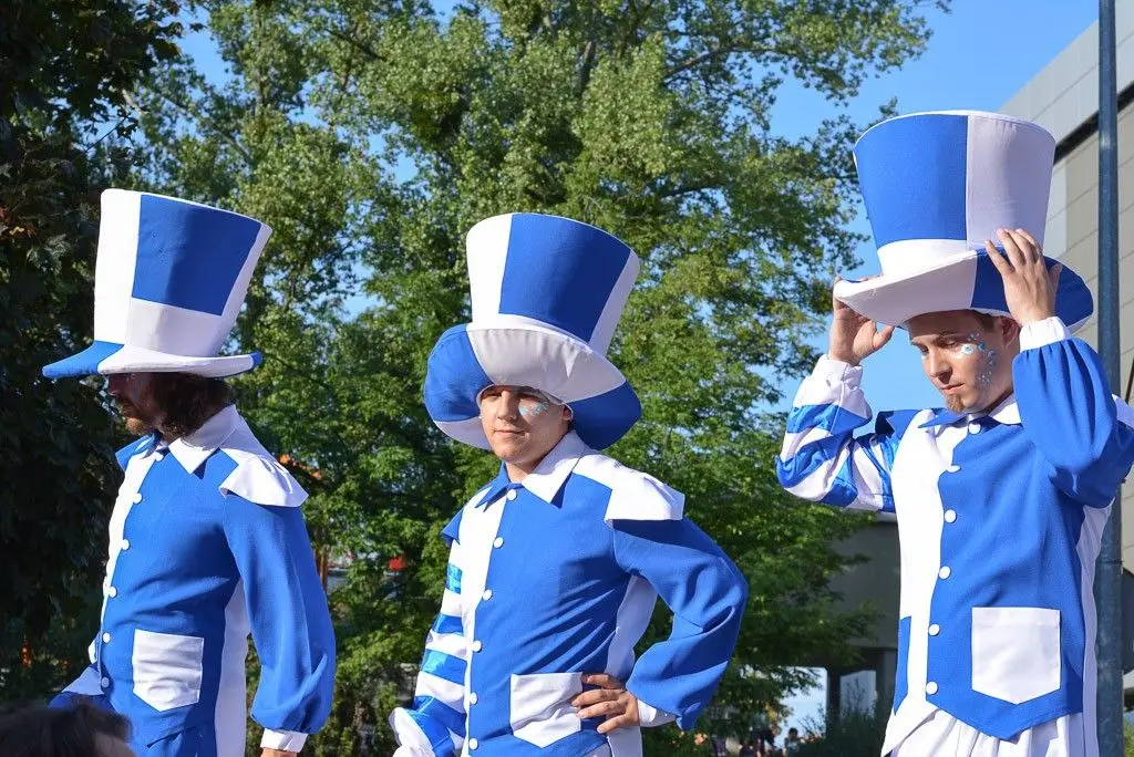 Barwny korowód Bolesławieckiego Święta Ceramiki