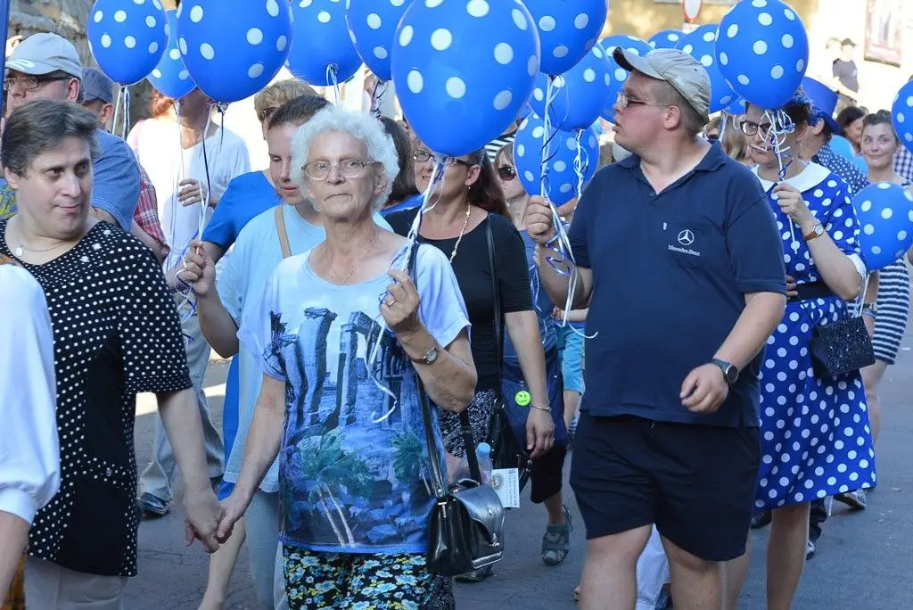 Barwny korowód Bolesławieckiego Święta Ceramiki