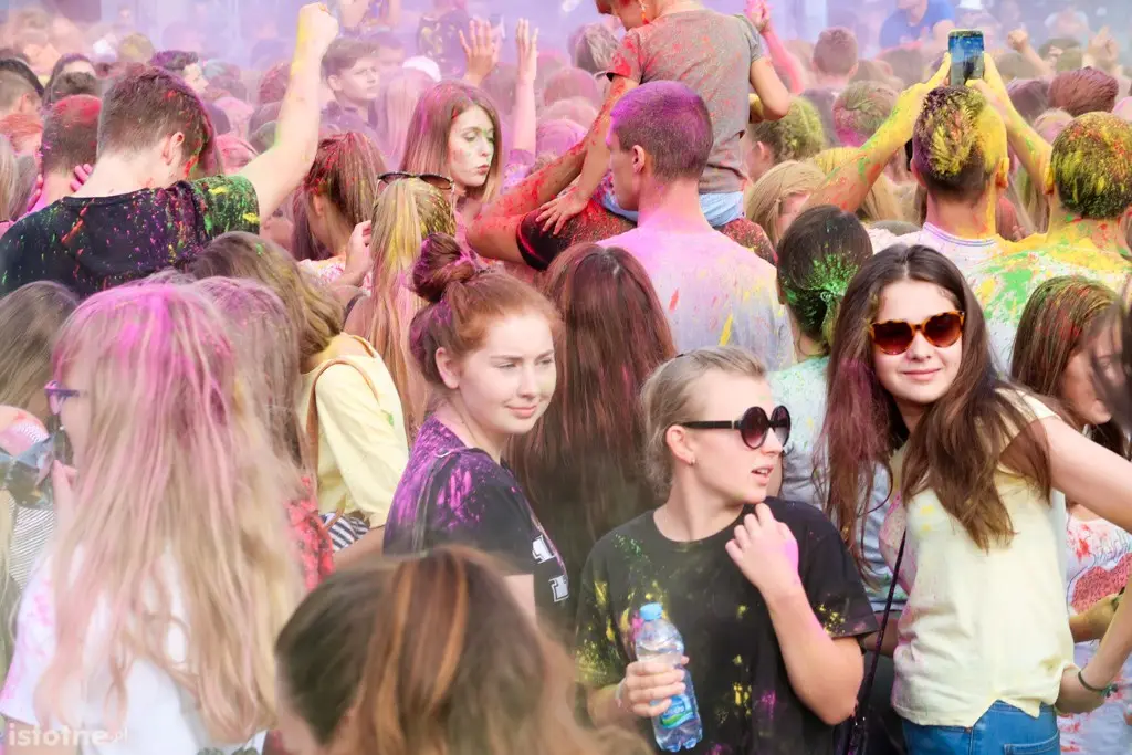 Festiwal kolorów w Bolesławcu