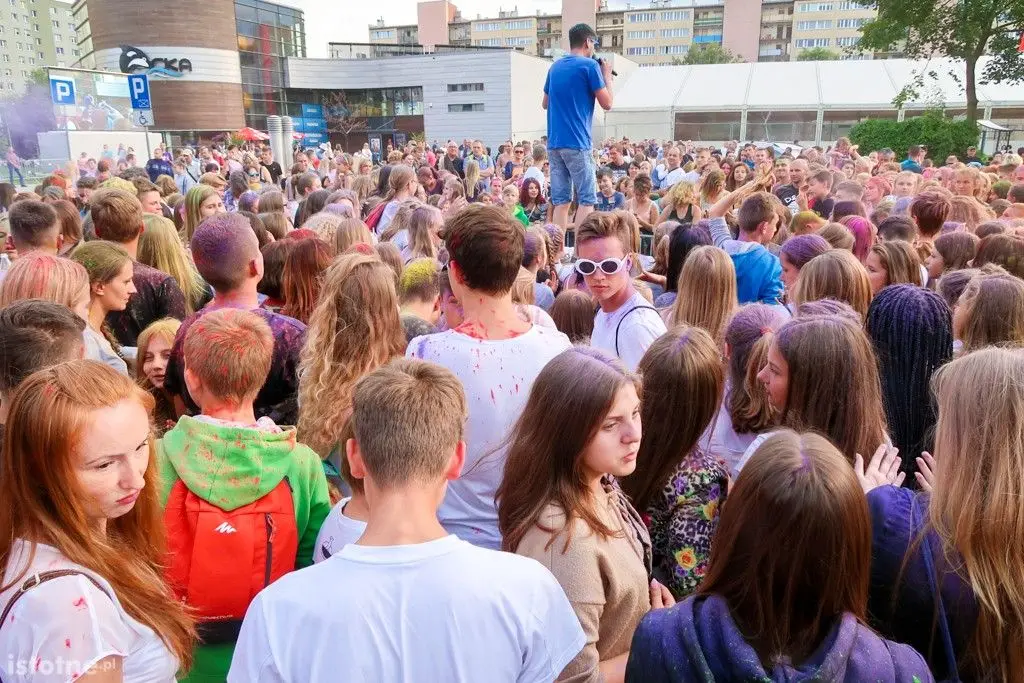 Festiwal kolorów w Bolesławcu