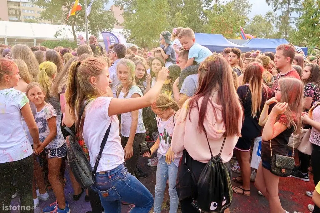 Festiwal kolorów w Bolesławcu