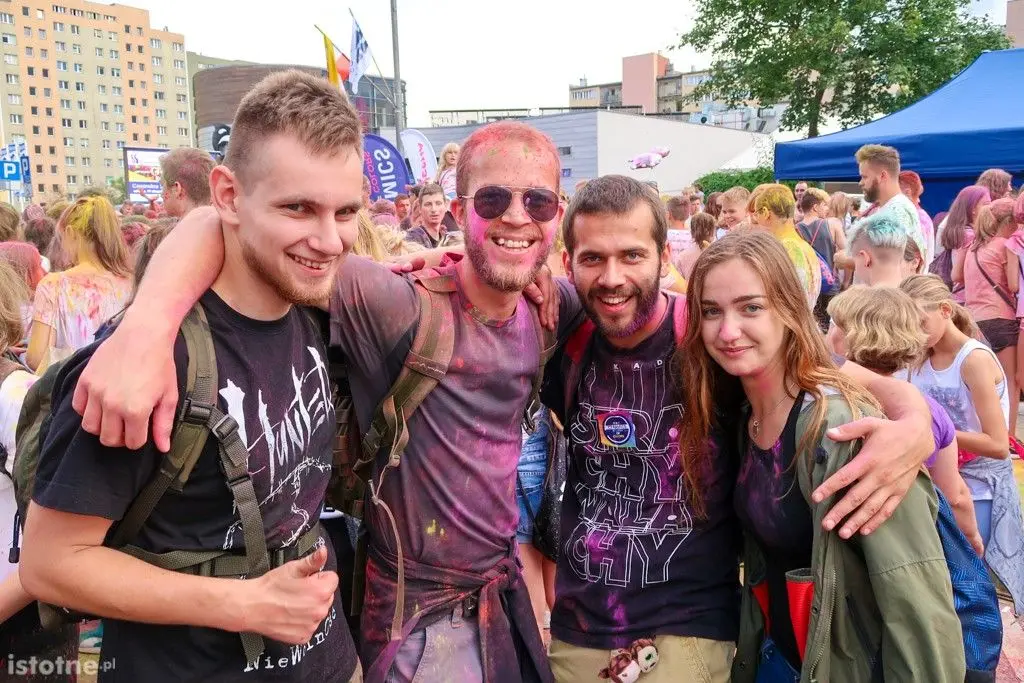 Festiwal kolorów w Bolesławcu