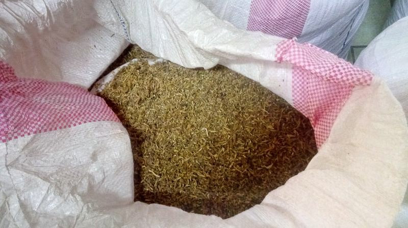 Wpadł z blisko 100 kg nielegalnego tytoniu