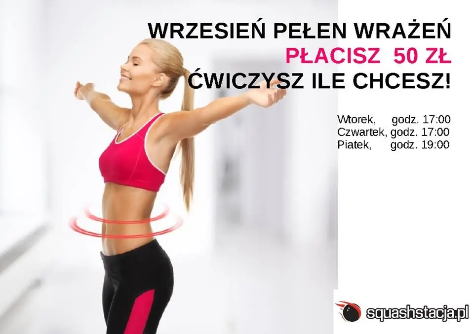 Wrześniowe nowości w Squashstacji
