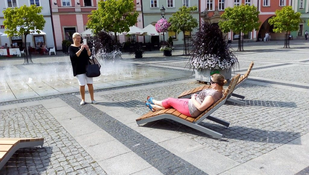 Na Rynku jak na plaży