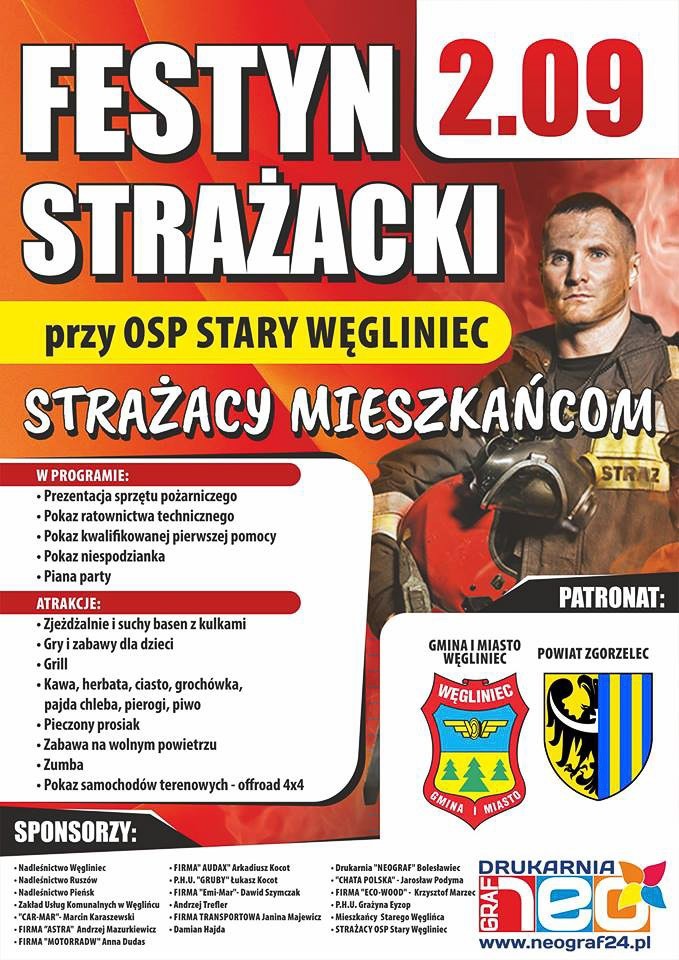 Drugi Festyn Strażacki w Starym Węglińcu