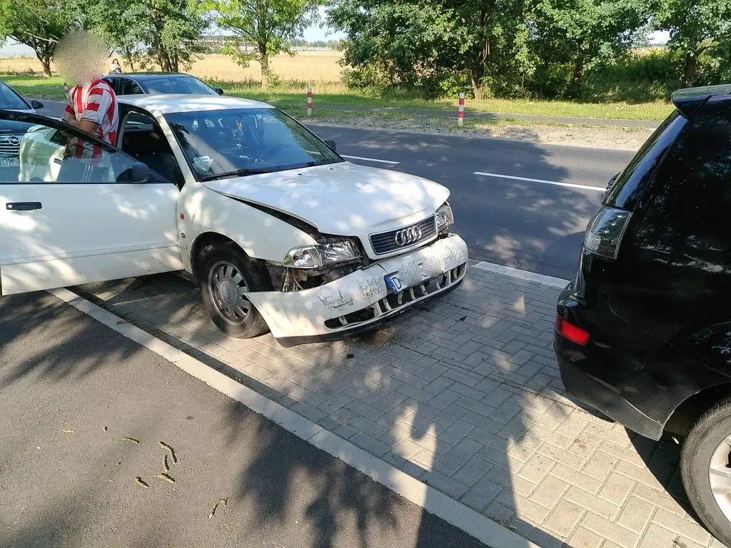 Trzy auta zderzyły się na Kościuszki