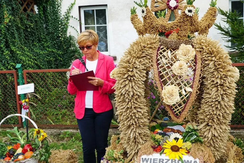 Najpiękniejszy wieniec powstał w Nowej Wsi Kraśnickiej