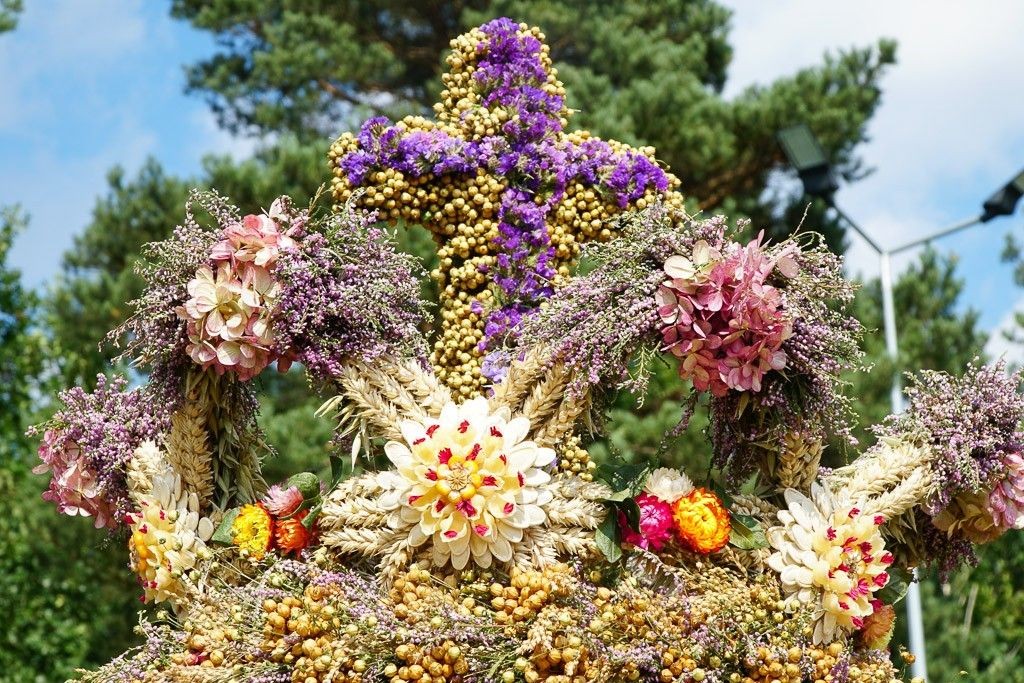 Najpiękniejszy wieniec powstał w Nowej Wsi Kraśnickiej