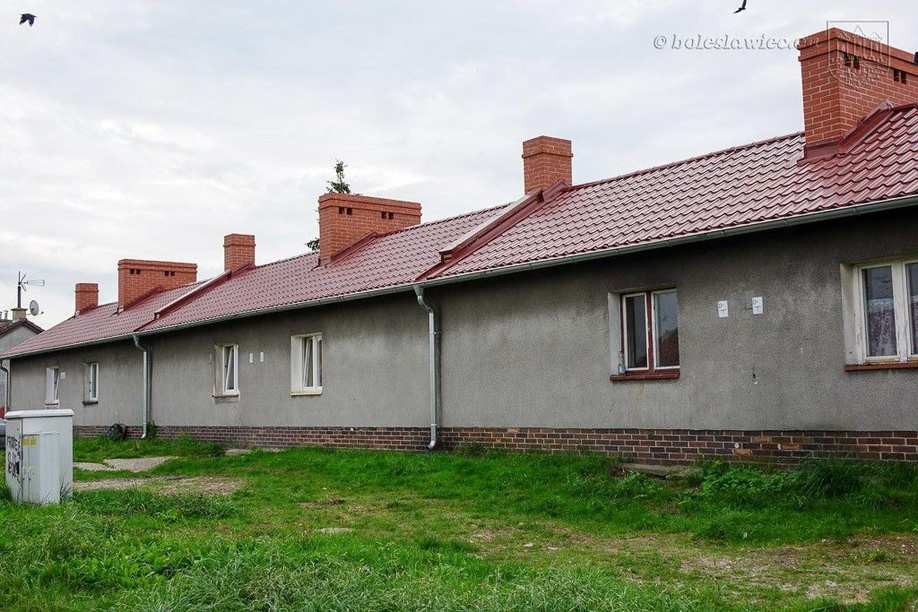 Budynki przy Kościuszki z nowymi dachami