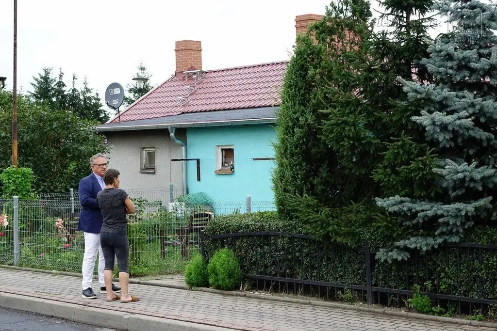 Budynki przy Kościuszki z nowymi dachami