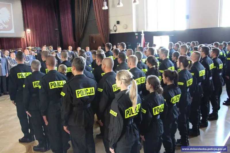 Присяга 75 новоприйнятих поліцейських