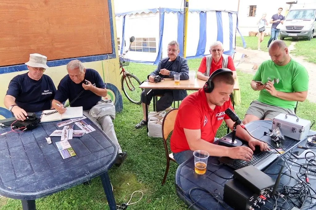 Krótkofalowcy promowali Bolesławiec