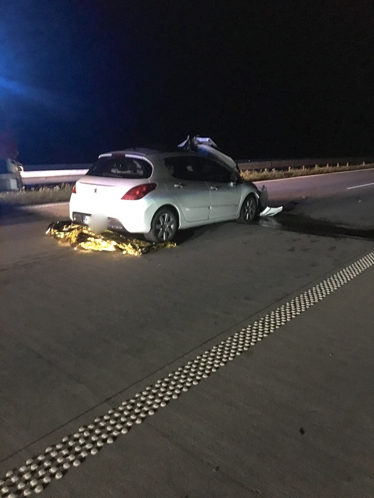 Pieszy zginął na A4