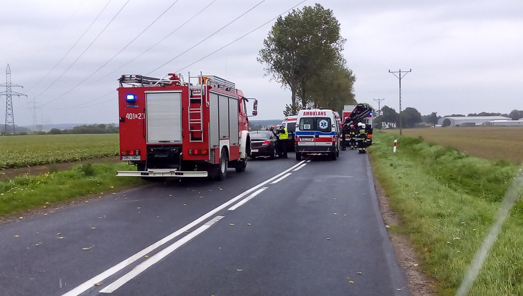 Śmiertelny wypadek między Łaziskami a Wartą. Kobieta zginęła na miejscu