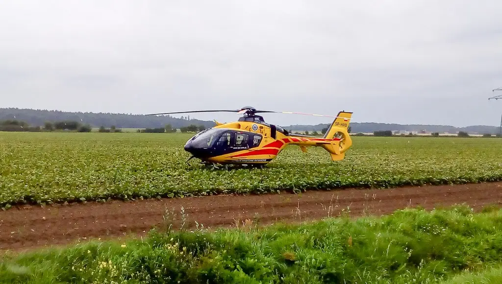 Śmiertelny wypadek między Łaziskami a Wartą. Kobieta zginęła na miejscu