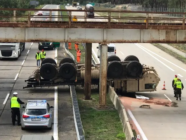 Kolejny wypadek z udziałem żołnierzy US Army. Tym razem na A18