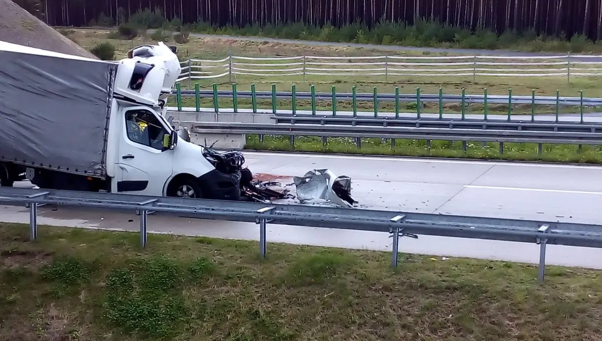Śmiertelny wypadek na A4