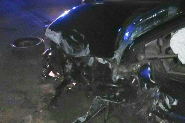 Kolizja przy zjeździe z A18. Audi zderzyło się z Mazdą