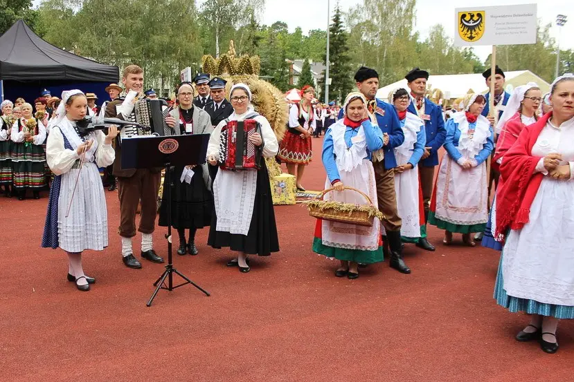 Wieniec z Nowej Wsi czwarty na Dożynkach Prezydenckich