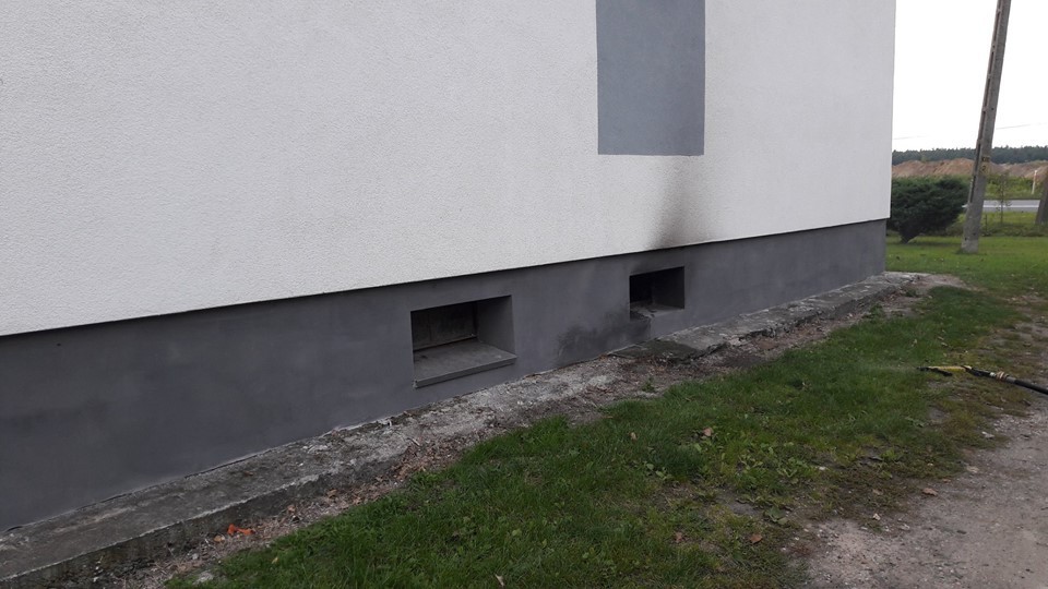 Pożar piwnicy w Warcie Bolesławieckiej