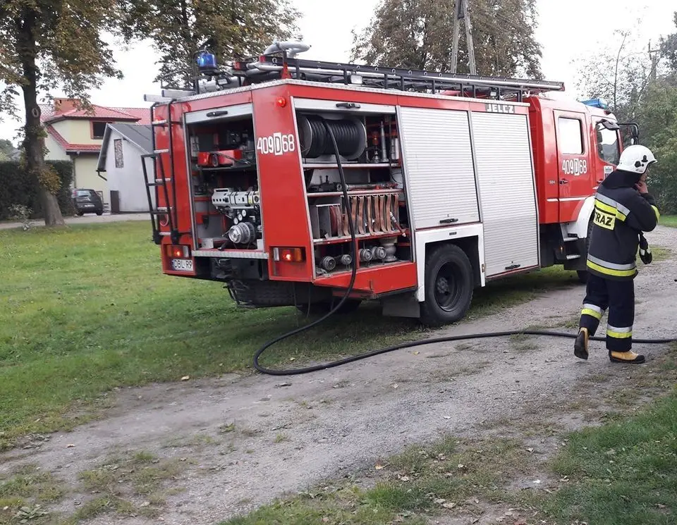 Pożar piwnicy w Warcie Bolesławieckiej