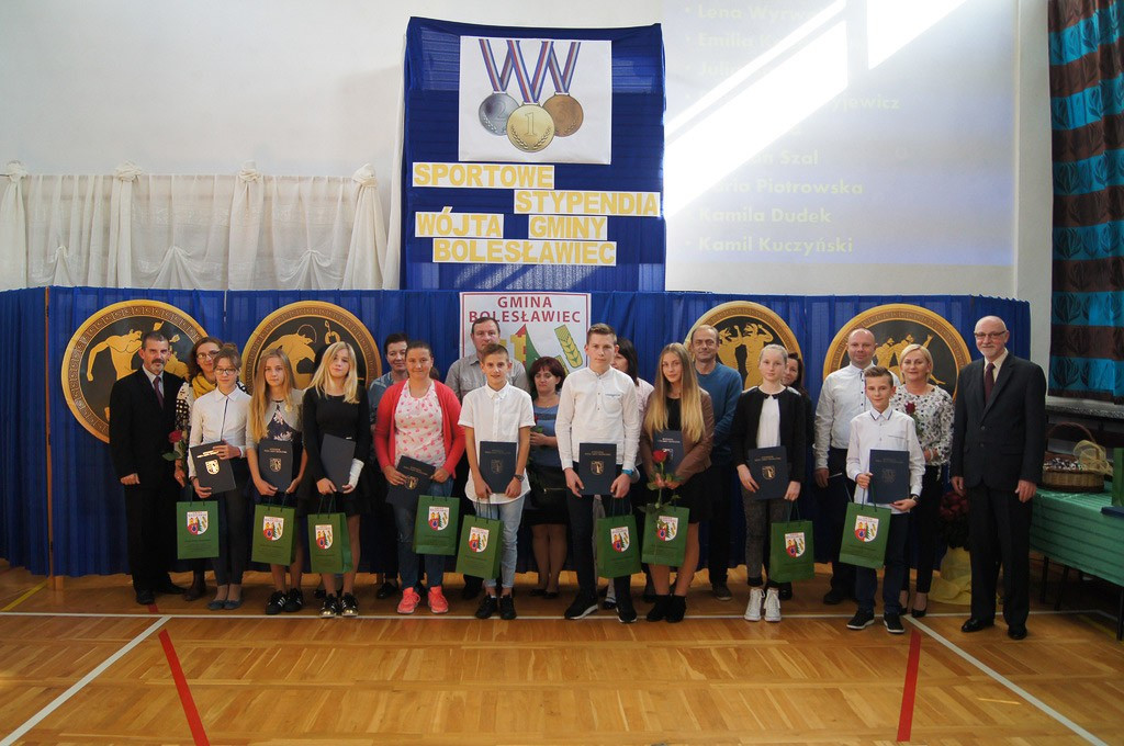 Mistrzowie sportu z gminy Bolesławiec nagrodzeni