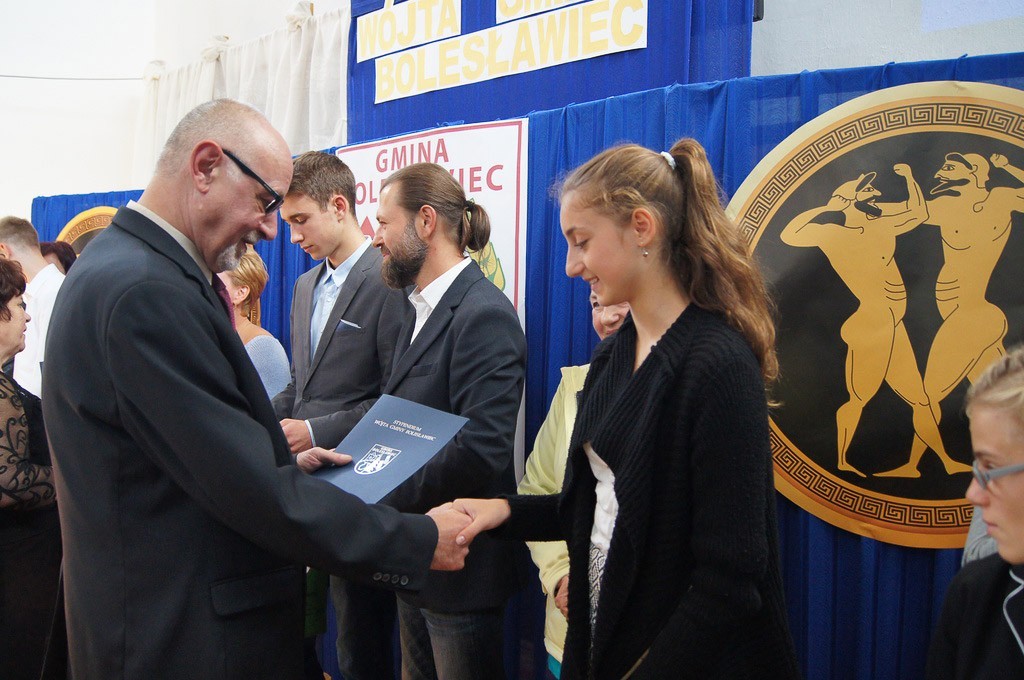 Mistrzowie sportu z gminy Bolesławiec nagrodzeni