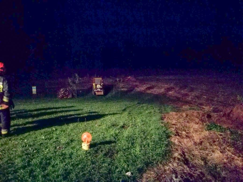 Akcja straży w Raciborowicach – ulatniał się gaz