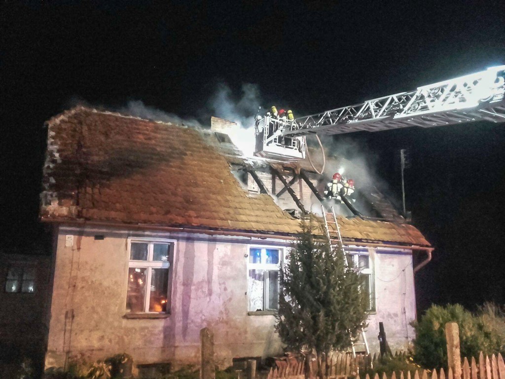 Seria pożarów w Godzieszowie