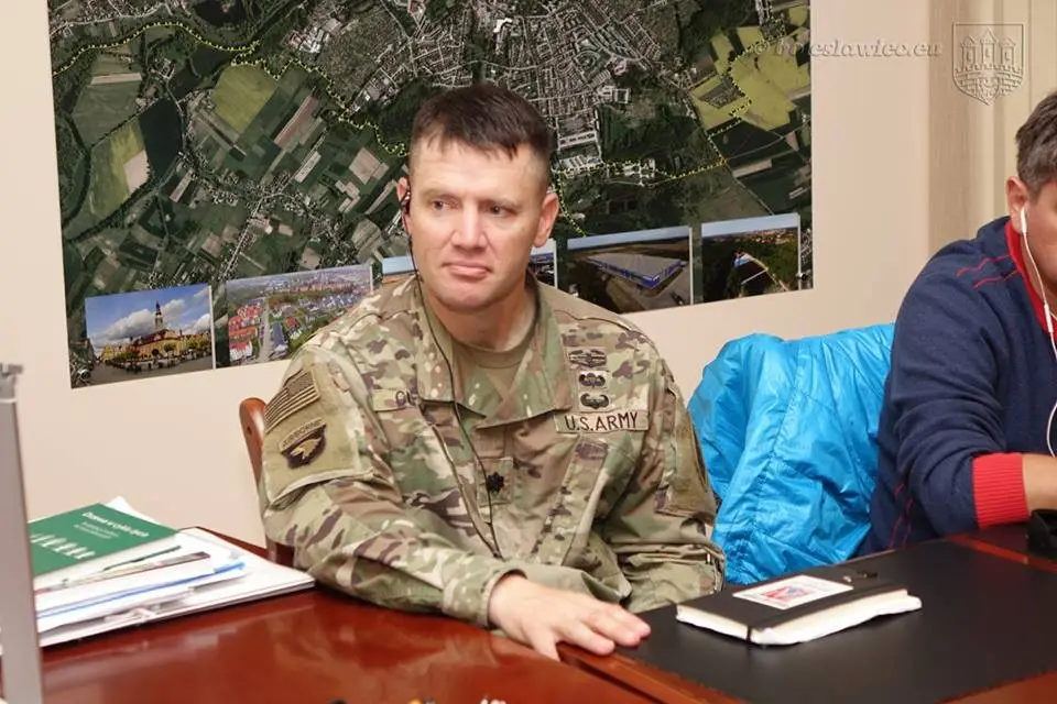 Nowa zmiana żołnierzy US Army w bolesławieckim ratuszu