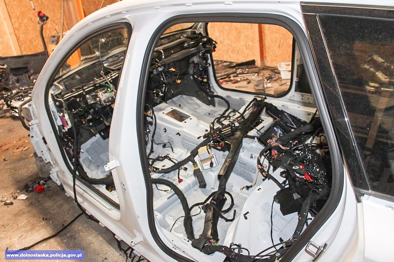 Zlikwidowali dziuplę samochodową. Trzem podejrzanym grozi do 10 lat więzienia